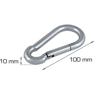 Brandmandshage Ø10 x 100 mm 2 stk.