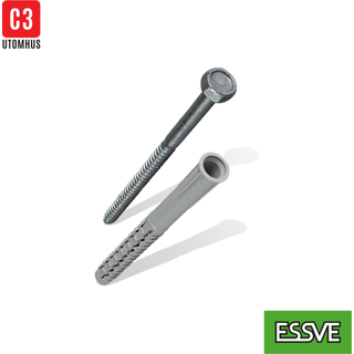 ESSVE GXL 404019 Facadeplugs Ø10 mm, HEX 13, FZV 100 mm, pakke med 50 stk