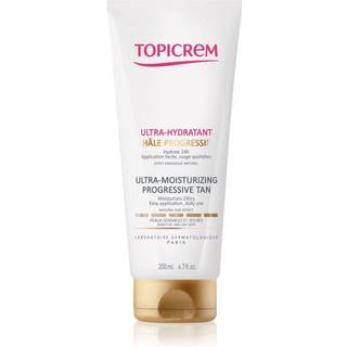 Topicrem UH BODY Ultra-Moisturizing Progressive Tan Fugtgivende brunings lotion Til tør og sensitiv hud 200 ml - 200 ml