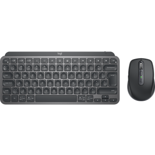 Logitech MX Keys Mini Combo for Business - Tastatur & Mus sæt - Universal - Sort