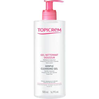 Topicrem UH BODY Gentle Cleansing Gel Mild rensegel til ansigt, krop og hår 500 ml - 500 ml