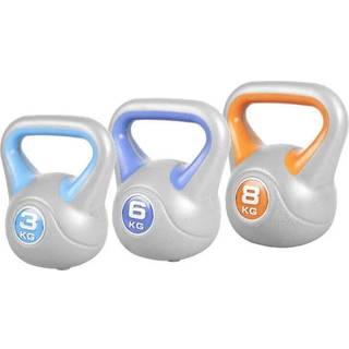 Kettlebell Fitness Pakke 3 kg 6 kg 8 kg