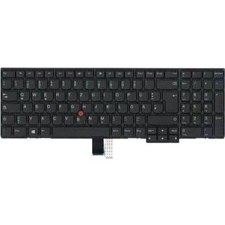 Lenovo Chicony - Bærbar tastatur - til udskiftning - Tysk - Sort
