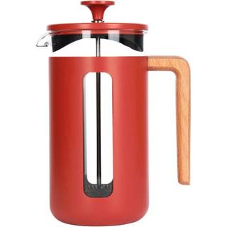 La Cafetière Pisa 8 Kop. Stempelkande Rød