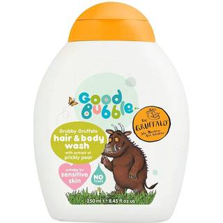 Good Bubble Gruffalo Hair and Body Wash sæbeemulsion og shampoo til sensitiv hud og hud med eksem til børn fra fødslen 250 ml - 250 ml