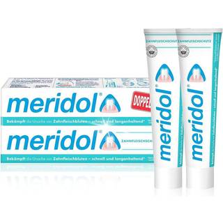 2 x Meridol Tandpasta Mod Isninger & Følsomt Tandkød