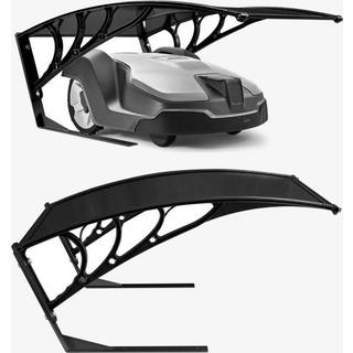 Arebos®Robot Mower Garage, UV-resistent, 102x79x46cm, polycarbonat ,garage til robotplæneklipper