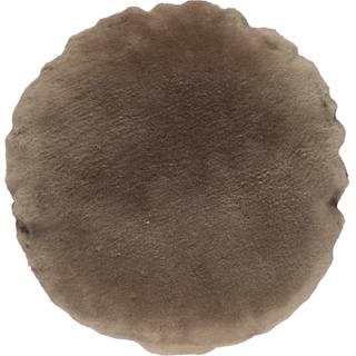 Lammeskindspude | Velvet | Moccasin | Ø45 cm | Ø62 cm
