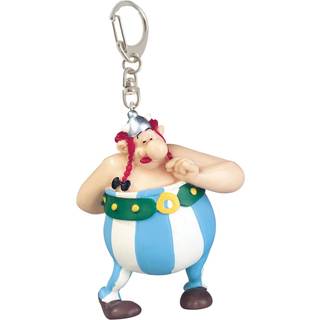 Asterix Keychain Obelix with Flowers 13 cm