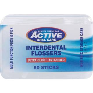 Tandtrådsbøjler Active Oral Care Interdental Flossers 50 stk.