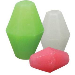 Owner UV Glow Soft Beads Silikoneperler - Hvid