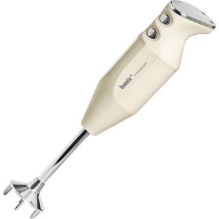Deluxe C Stavblender 200 watt fra Bamix - Creme farve - Rustfrit stål 18/0/Nylon PA6