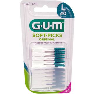 GUM Original Soft-Picks LARGE - 40 stk.