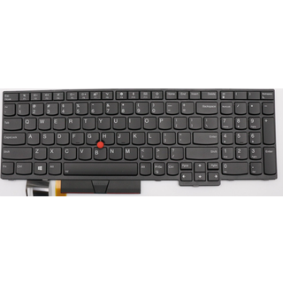 Lenovo Lite-On - Bærbar tastatur - til udskiftning - Nordisk - Sort