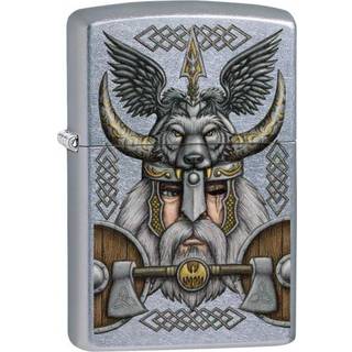 ZIPPO street chrom "Viking Odin"