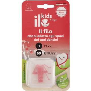 Tandtråd til børn MELO iLo Kids Pink Grape