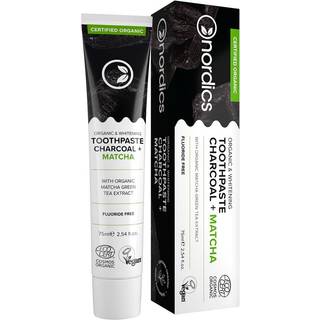 Økologisk CHARCOAL Tandpasta Nordics Ultra White