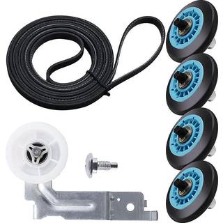 Opgraderede Samsung Dryer Parts Dryer Repair Kit til DC97-16782A Samsung Dryer Roller Replacement Kit DC93-00634A tørretumbler Idler Pulley 6602-