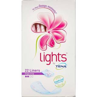 TENA Lights Sensitive Normal Enkeltpakket Medicinsk udstyr 22 stk