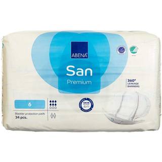 Abena San 6 Premium Lyseblå Medicinsk udstyr 34 stk