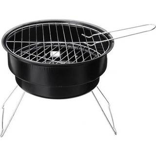 Lille og kraftfuld bærbar grill - perfekt til picnic og camping!