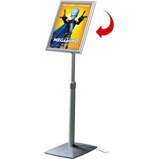 LED justérbar infostander med A3 klapramme