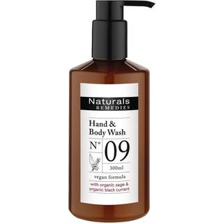 Naturals Remedies No.09 Hand & Body wash 300ml pump dispenser