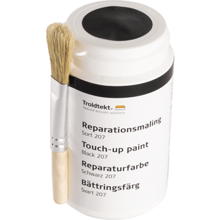 Troldtekt Reparationsmaling Sort 207                 300ml ✓ På lager - klar til levering og afhentning