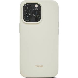 iPhone 13 Trunk Silikone Bagside Cover - Creme
