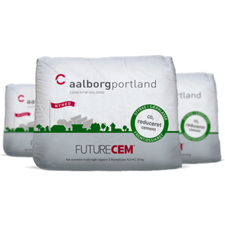 Aalborg Portland futurecem 25 kg - co² reduceret cement 42ps/pll