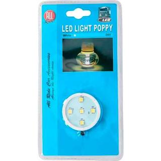 LED lys 24v i hvid til Poppy luftfrisker