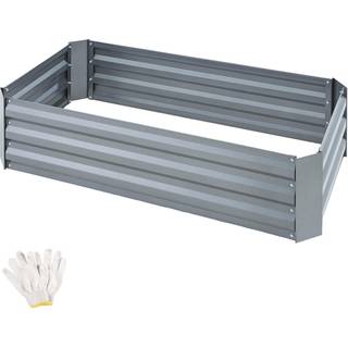 Højbed Pimpinella galvaniseret 120x60x30cm - grå