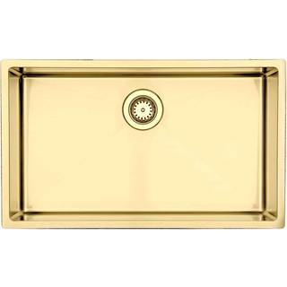 Lavabo Kubus 700 køkkenvask, 74X44cm, PVD messing