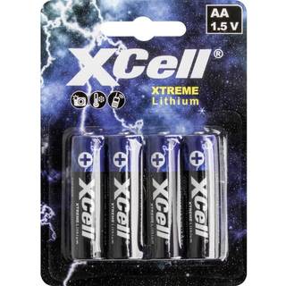 XCell 145873 AA-batteri 4 stk