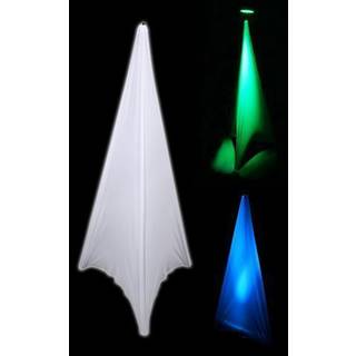 Rockville White Tripod PA H?jttaler Stand Scrim Cloth + Carry Bag (RSC7W)