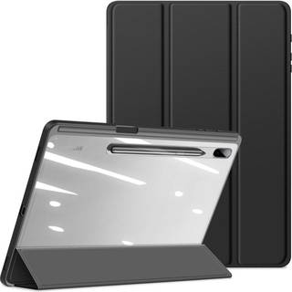 Samsung Galaxy Tab S8 Plus - DUX DUCIS Toby Tri-Fold læder cover - Sort