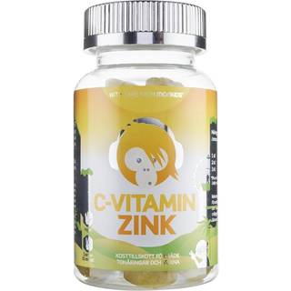 Monkids Vitaminvingummier C-vitamin+Zink 60 Stk