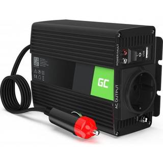 Green Cell Power Inverter 12V til 230V 150W/300W Ren sinusbølge