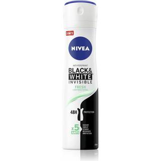 NIVEA Invisible Black & White Fresh Antiperspirant Spray Til kvinder 150 ml - 150 ml
