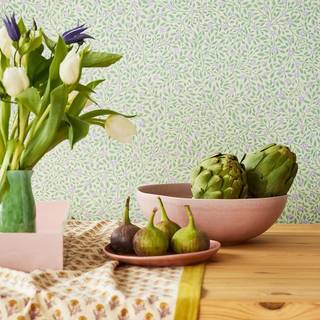 Little flowers - Green/Puple