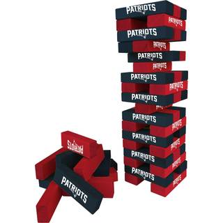 Wild Sports NFL New England Patriots Table Top Stackers 3 """" X 1 """" X .5 """" Teamfarve