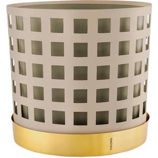 Klong Trio Square Krukke 28 Cm / Large - Krukker Messing Beige - 31702BG