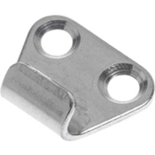 Låsebeslag til excenterlås Roca 10, 21 mm x 26 mm, lige, syrefast rustfrit AISI 316