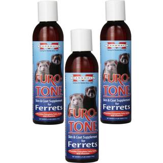 Marshall Furo Tone Ferrets Vitamin Supplement - Farmaceutisk kvalitet fedtsyrer og vitaminer til sund hud og skinnende pels