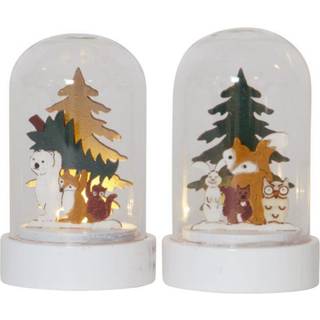 Star Trading - Table Decoration Forest Friends - Multi - 9 cm