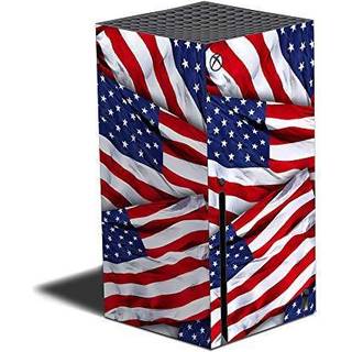 Mighty Skins Skin kompatibel med Xbox Series X - Patriot | Beskyttende holdbar og unik vinylmærkatindpakningsdæksel | Let at anvende Fjern og ski