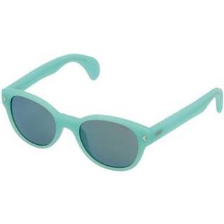Lozza Unisex SL1913 MACHO XA3V Solbriller Acetat Lyseblå Grå Rund Normal