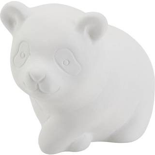 Panda Sparedyr - 6 stk. i ubehandlet terrakotta