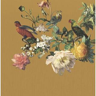 väggbild Big Birds ochre - 307403
