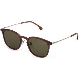Lozza Mand SL4281 ZILO ULTRALIGHT 28 07AY Solbriller Acetat Brun Brun Firkantet Normal